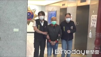 獨/前四海幫角頭郝廣民涉恐嚇富商 遭拘提帶回士檢訊問