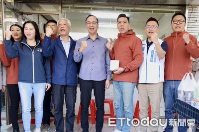 很忙!出席藍罷團「地動刪瑤」總部 朱立倫到場僅5分鐘就閃人