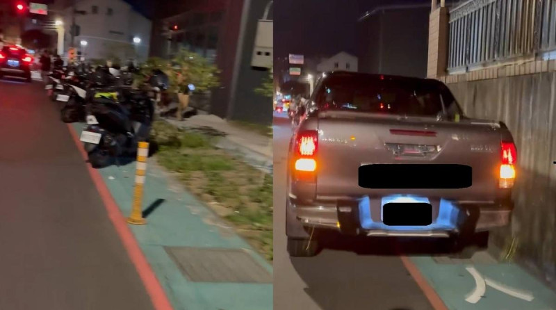 三峽車禍悼念現場淪為擺拍亂象 違停人行道引發公憤