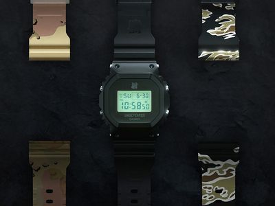 G-SHOCK與UNDEFEATED聯名腕錶驚艷登場：三款錶帶盡顯潮流魅力