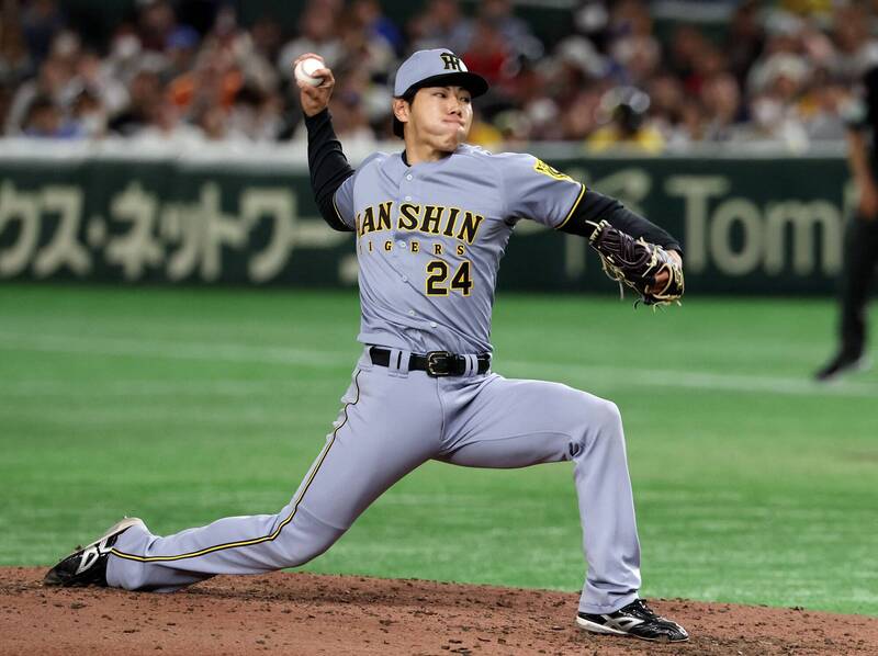 日職》曾對小熊賞3K 阪神肌肉男連9場實戰0失分、飆158KM火球