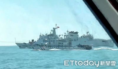 中國海警船護航非法漁船越界捕撈 綠委:破壞生態及國際秩序的挑釁