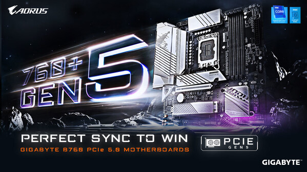 制胜游戏巅峰！技嘉 B760 GEN5 主板全面释放 PCIe 5.0 显卡强大性能