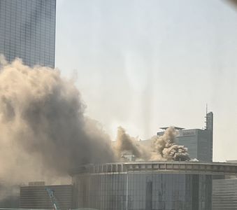 南韓首爾COEX商展中心驚爆火災！濃煙籠罩 消防全力撲救