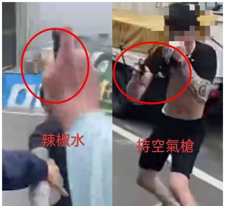 彰化賣車糾紛引發街頭槍戰：BB彈對決辣椒水