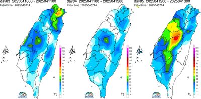 雙鋒面襲台！未來一周全台將迎來連續降雨與雷雨