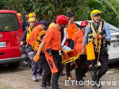 台中27歲釣客大甲溪溺水身亡 消防救援3小時仍不治