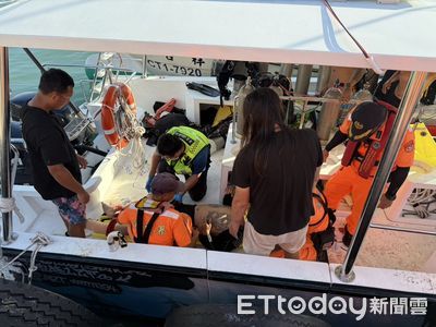 驚悚！漁船螺旋槳撞擊潛水員，後壁湖海域2人重傷