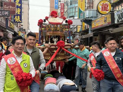 新北三峽、石碇媽祖遶境盛會 民政局長祈福市民平安