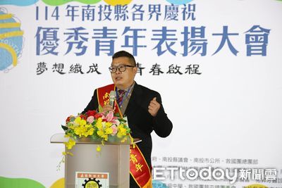 南投縣83位優秀青年獲獎，林呈達代表全國表揚：童軍是生活的信仰
