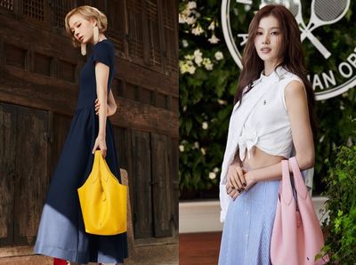 TWICE Sana、aespa Winter全新菜籃包拎上身 高彩度色選+萬元初好入手