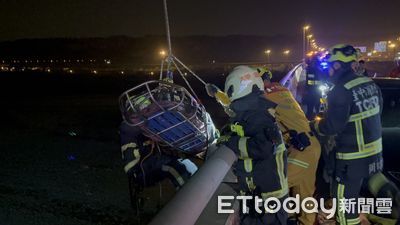 國道3號大甲段驚傳女子墜橋身亡 警消全力搶救無效