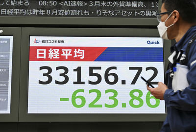 日韓股市開盤暴跌8%，觸發期貨熔斷機制暫停交易