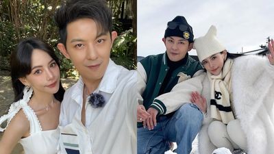 敖犬甜蜜吐露婚姻生活：與發發形影不離，只在洗澡上廁所時分開