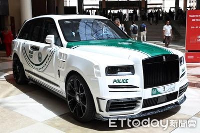 杜拜豪華警車再添勞斯萊斯Cullinan 4千萬元奢華巡邏亮相
