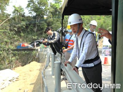 嘉義縣長翁章梁視察嘉141線復建：災後重建獲中央肯定