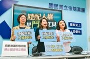 國民黨聲援陸配：指控賴政府「程序霸凌」侵害人權